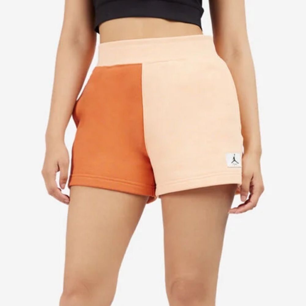 Nike Fleece Shorts Light Sienna | Sunset Haze Small NWT in packaging